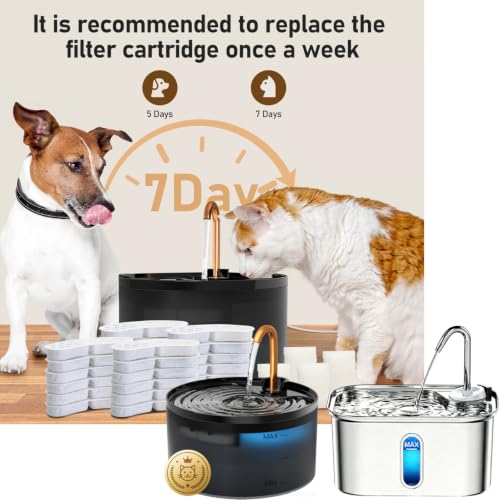 Cat Fountain Filter Replacement (24 Count)
