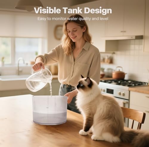Wireless Water Fountain for Cats