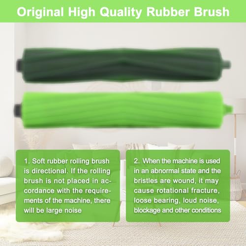 Replacement Parts accessories for irobot Roomba i1+ i7 i7+ i3+ i4+ i6+ i8+ J7+ Plus I & J Plus series Vacuum Cleaner Inclue 4 Roller Brushes