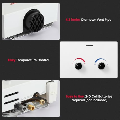 BS211 Outdoor Portable Propane Water Heater