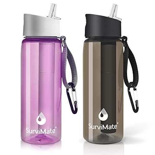 Purified Water Bottle for Camping