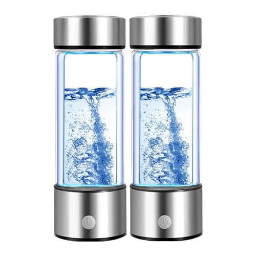 Hydrogen Water Bottle Generator 2 Pack 2025 w SPE