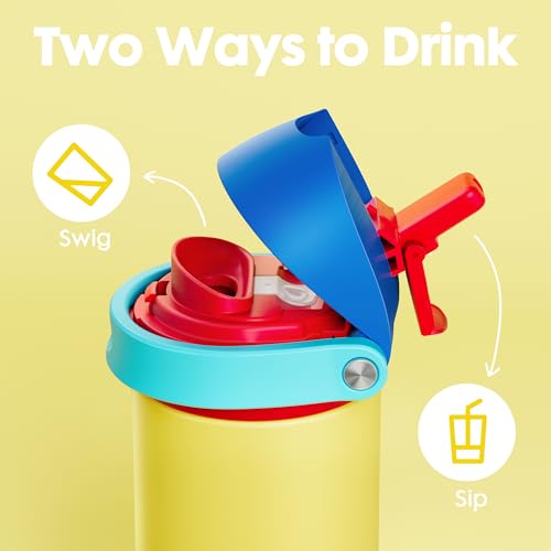 18 oz Insulated Water Bottle for Kids