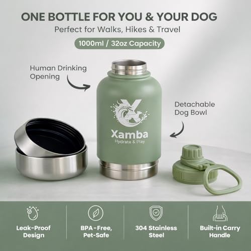 Dog Water Bottle for Walking