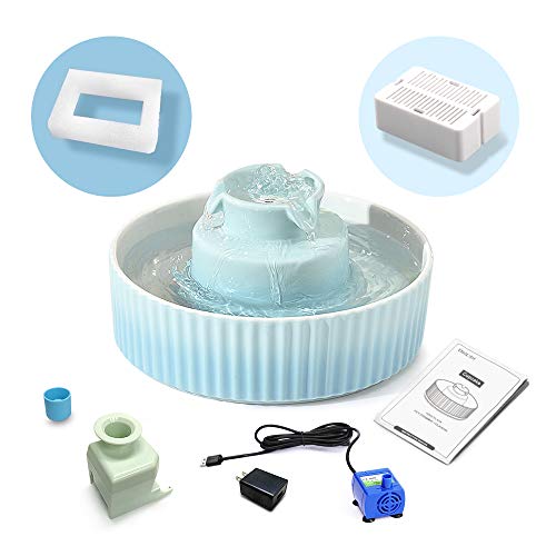 360 Ceramic Pet Fountain (70 Fl Oz)