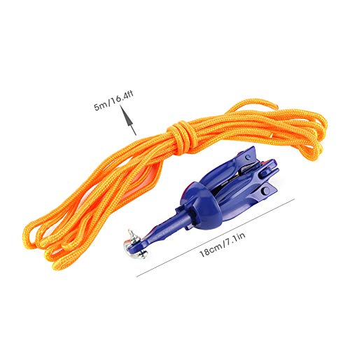 Compact Folding Anchor Rope Hook Watercraft Acc for Boats Kayak Canoe Sailboat