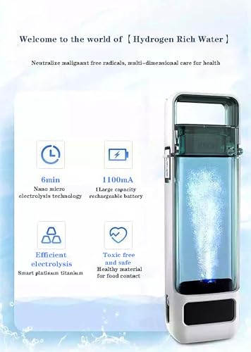 Portable Hydrogen Rich Water Cup