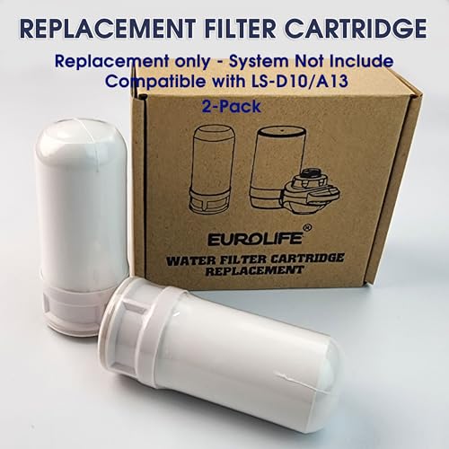 Universal Faucet Mount Replacement Filter Cartridge (2 Count)