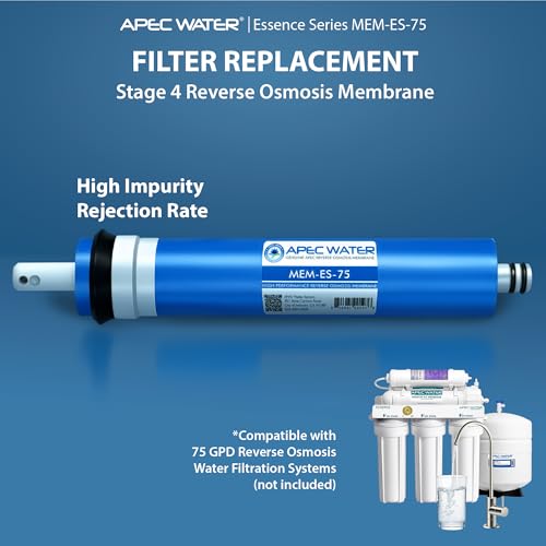 MEM-ES-75 Membrane Replacement Filter, 75 GPD, for RO System