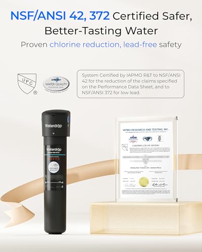 17UB Under Sink Water Filter System with Dedicated Faucet (1116 day)