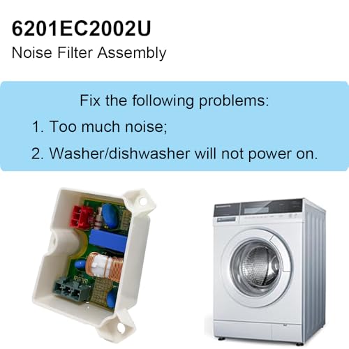 Noise Filter Assembly Compatible with LG and Kenmore Washing Machine and Dishwasher