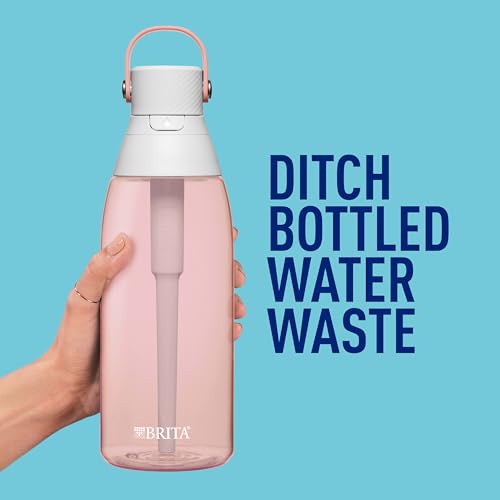 Hard Sided Plastic Premium Filtering Water Bottle
