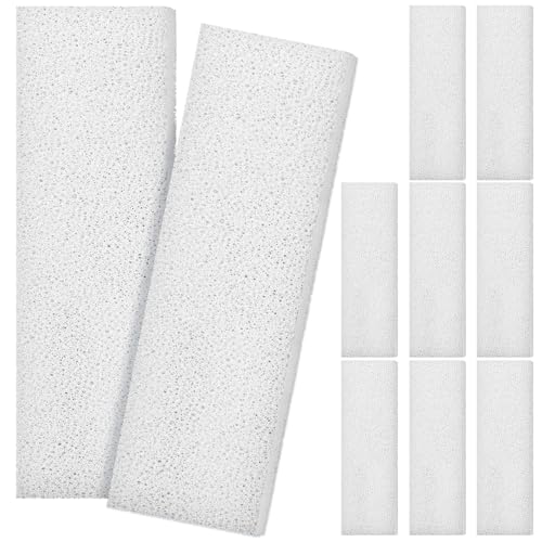 10 Pcs Filter Pad Compatible with Fluval U3 Underwater Sponge Aquarium Filter Media Replacement Accessories Compatible for Aquarium (10 Count)