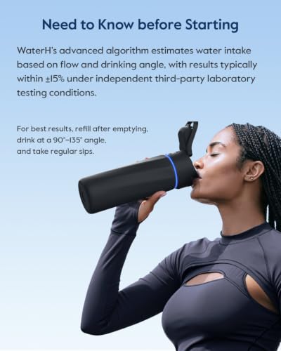 BOOST Smart Water Bottle Tracker with Reminder to Drink Water
