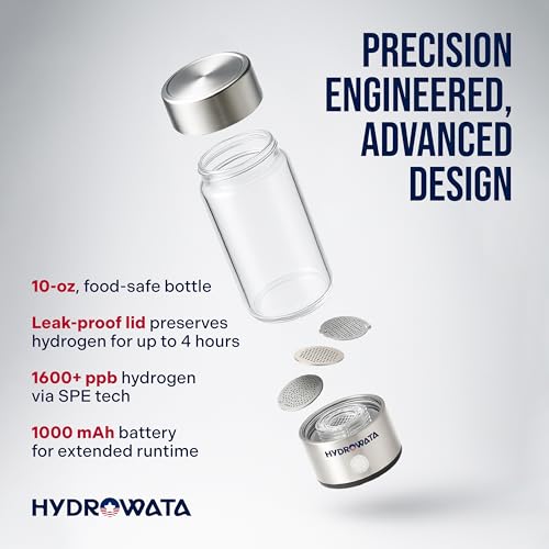 HydroWata Portable Hydrogen Water Bottle
