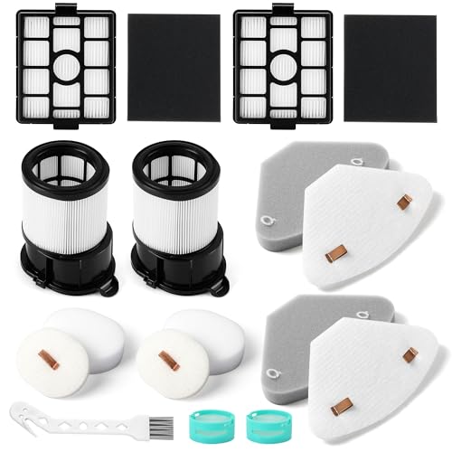IP3251 IP3252 IP3124 HEPA Filter Replacement Compatible with Shark IP3251 Cordless PowerDetect Clean Empty Lightweight Stick Vacuum and Shark IP3251C PowerDetect Auto Empty System Dock (2 Count)