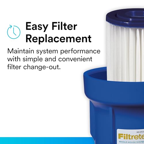 Standard Capacity Whole House Pleated Replacement Water Filter 3WH (2 Count)