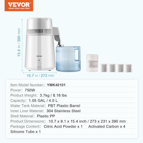1.1 Gallon Water Distiller