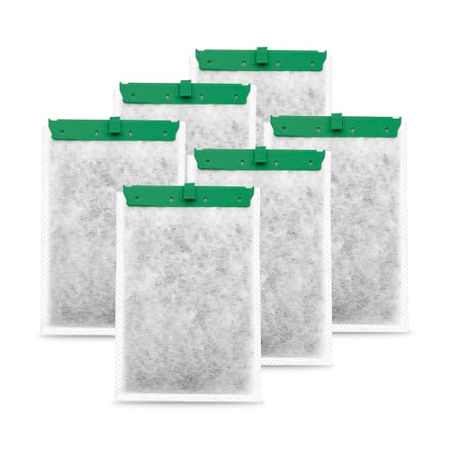 Aquarium Filter Cartridge Medium Compatible with Whisper Power Filter (6 Count)
