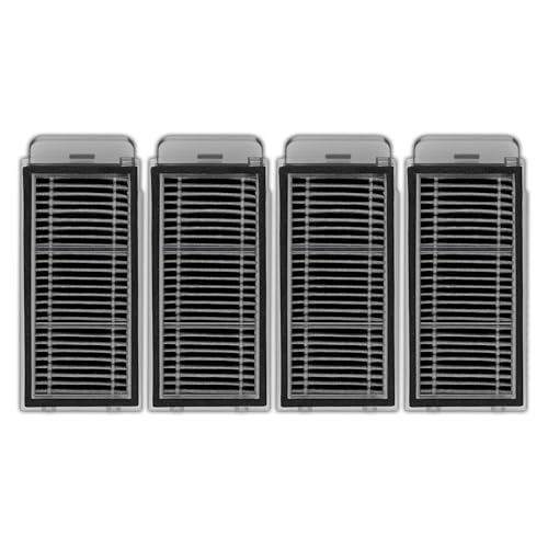 4 Pack) X50 Ultra Replacement HEPA Filters Compatible with Dreame X50 Ultra/ L50 Ultra/ L40S Pro Ultra/ X50 master/Mova V50 Ultra Robot Vacuum Cleaner, Filter Kit, Filters Accessories Kit (4 Count)