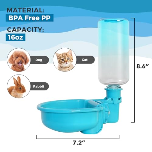 16 oz Gravity Pet Water Bowl