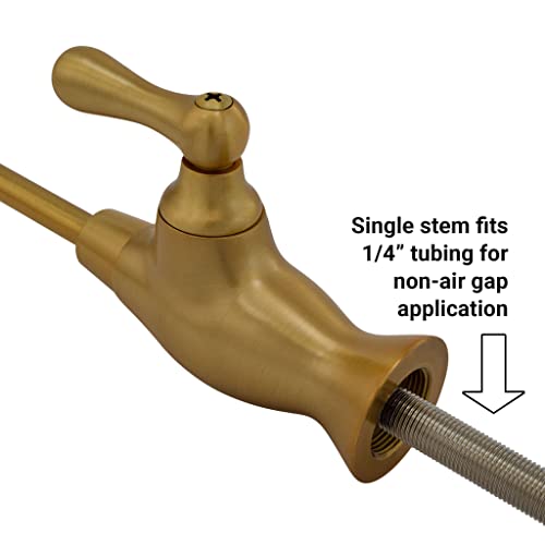 Non-Air-Gap RO Faucet, Classic Bronze, Vase Style