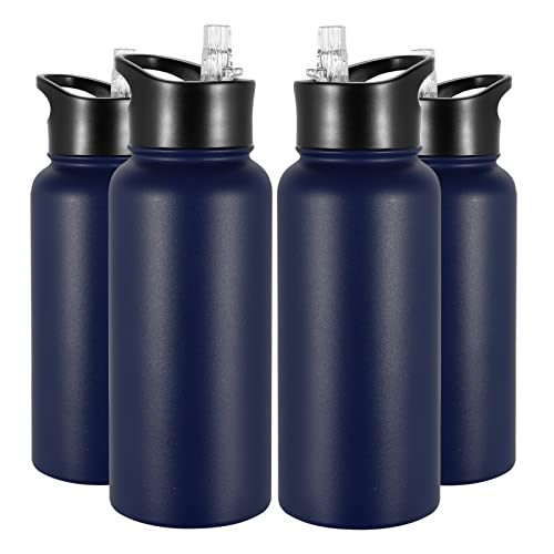32 oz Insulated Water Bottle Bulk 4 Pack