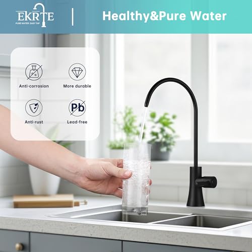 Matte Black Drinking Water Faucet for Kitchen Sink