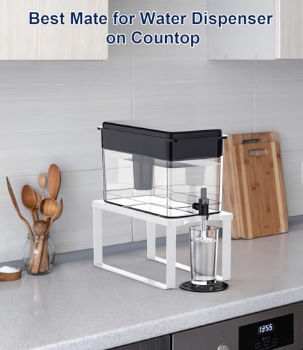 Water Filter Dispenser Stand with Drip Tray