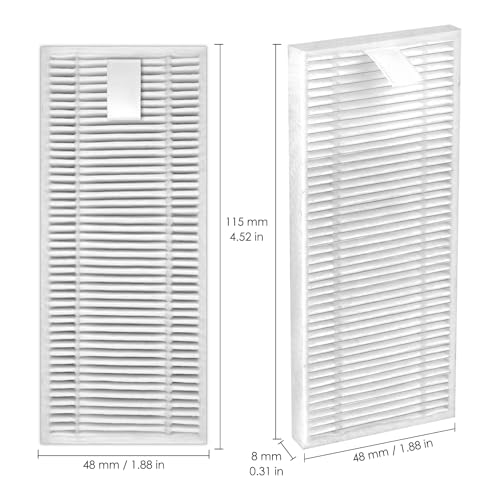 6 Pack) M310 Replacement HEPA Filters Compatible With Lefant M310 Robot Vacuum Cleaner, Filters Accessories Kit, Filter Kit (6 Count)