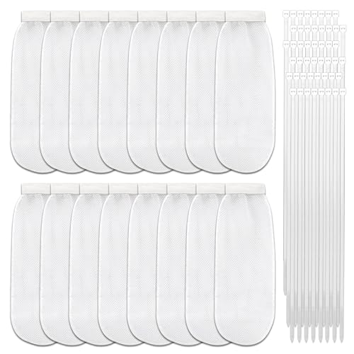 64 Piece Lint Trap and Cable Ties Set for Washing Machine (32 Count)