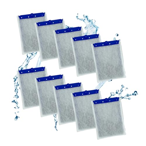 10 Pack Large Replacement Filter Cartridges for Tetra Whisper Bio (10 Count)