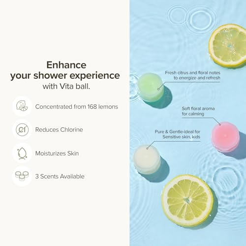 Filtered Handheld Shower Head with Vitamin C (16 Ounce)