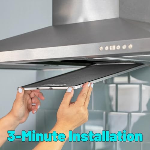 WB02X27207 Range Vent Hood Grease Filter Replacement for GE Model
