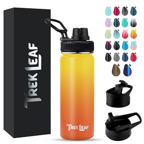 Travel Water Bottle with 3 Lids
