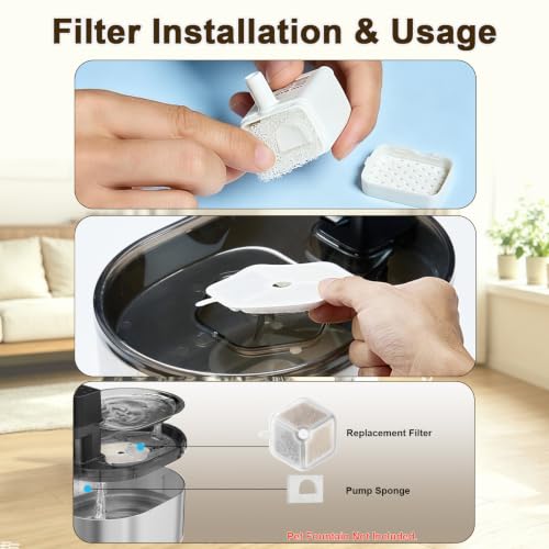 12PK Cat Water Filter for PTM (26 Count)