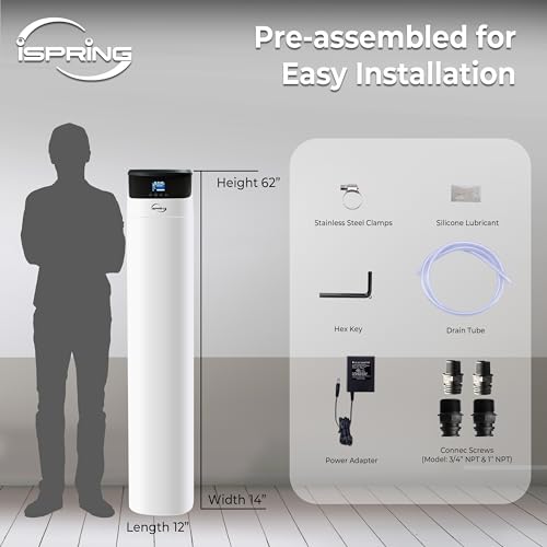 Elite Series Whole House Central Water Filtration System with Automatic Control Head