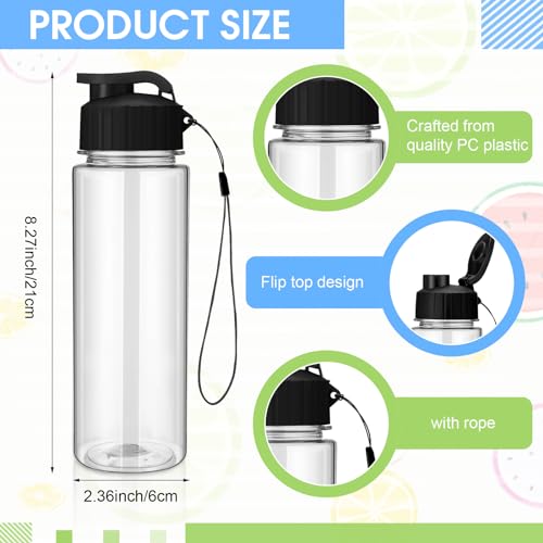 30 water Bottles Bulk (30 Count)
