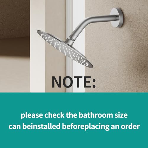All Metal Rain Shower Head