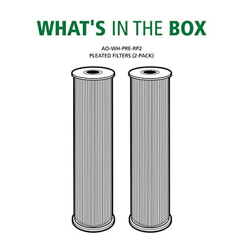 2.5"x10" 20 Micron Universal Sediment Filter (2 Count)