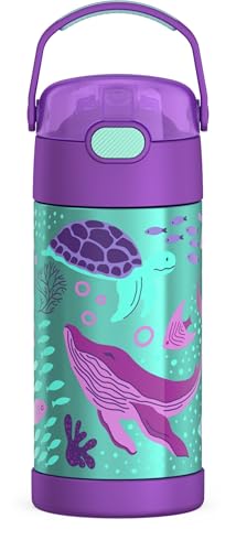 FUNTAINER Water Bottle with Straw