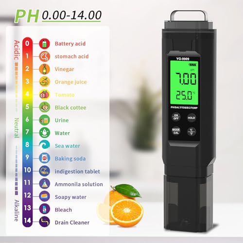 PH Meter 5 in 1TDS Meter