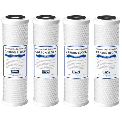 Set of 4 Compatible for Water Filter GE GXWH04F (4 Count)