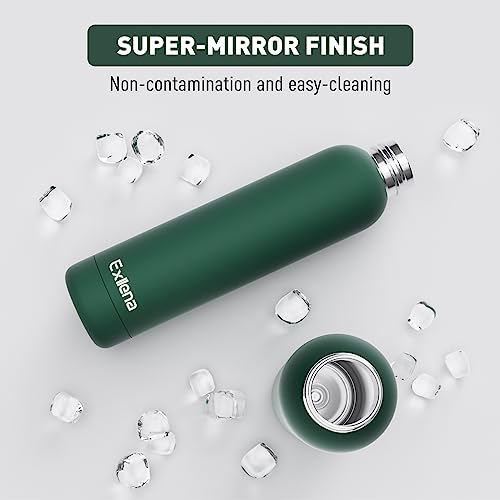 Slim Insulated Water Bottles for Travel 25oz with Clip