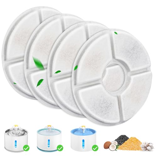 Cat Water Fountain Filter Replacement (4 Count)
