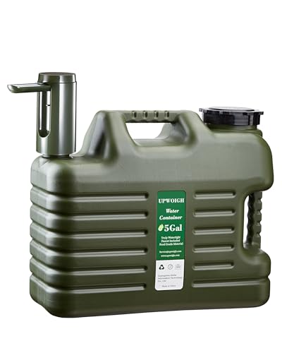 5 Gallon Water Jug with Rechargeable Touch Pump