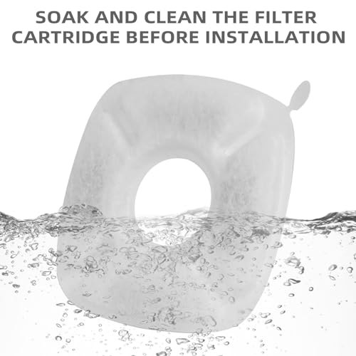 Cat Water Fountain Filter Pet Drinking Fountain Filter (4 Count)