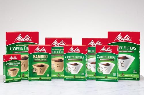 4 Unbleached Coffee Filters (100 Count)