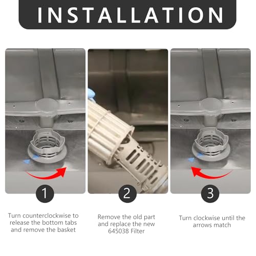 645038 Dishwasher Appliance Filter Micro Circulation Pump 00645038
