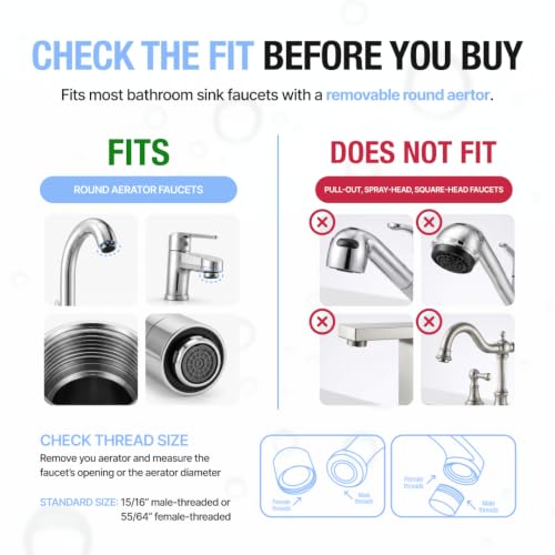 Helios Water Filter for Sink Faucet with Vitamin C Infusion Made in Korea